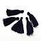Handmade Polycotton(Polyester Cotton) Tassel Decorations, Pendant Decorations, Prussian Blue, 29~35mm
