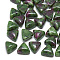 Natural Ruby in Zoisite Cabochons, Triangle, 9.5~10x10x5.5mm
