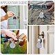 30Pcs Polyester Keychains&nbsp;KEYC-SP0001-61A-7