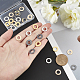 Brass Linking Rings&nbsp;KK-PH0002-17-3