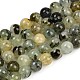 Natural Prehnite Beads Strands&nbsp;G-P322-48-10mm-01-2
