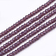 Opaque Solid Color Glass Beads Strands&nbsp;GLAA-S178-12A-12-1