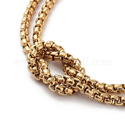 New Stainless Steel Box Chain Bracelets&nbsp;GK1809-1