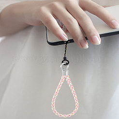 Alloy Polyester Cotton Mobile Straps&nbsp;HJEW-LP0001-95B