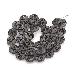 Electroplate Non-magnetic Synthetic Hematite Beads Strands&nbsp;G-N0322-05