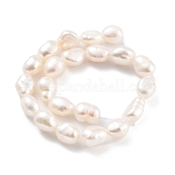 Natural Cultured Freshwater Pearl Beads Strands&nbsp;PEAR-P062-28I