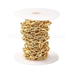 Rack Plating Brass Oval Link Chains&nbsp;CHC-I040-14G