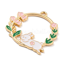 Alloy Enamel Pendants&nbsp;FIND-G064-22G-02