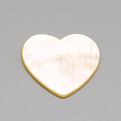 Natural White Shell Mother of Pearl Shell Cabochons&nbsp;X-SSHEL-R041-53