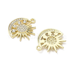 Alloy Rhinestone Pendants&nbsp;PALLOY-P314-04G