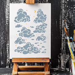 PET Plastic Hollow Out Drawing Painting Stencils Templates&nbsp;DIY-WH0284-020