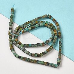 Natural African Turquoise(Jasper) Beads Strands&nbsp;G-B064-A13