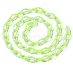 Handmade Opaque Acrylic Cable Chains&nbsp;KY-N014-001L