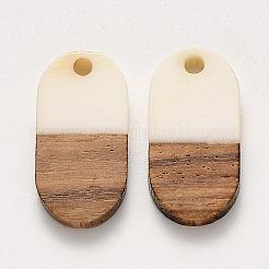 Resin & Walnut Wood Pendants&nbsp;RESI-S384-006A-A01