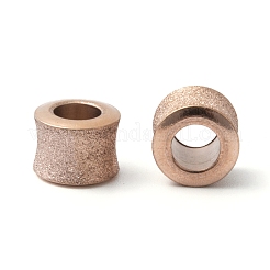Stainless Steel Textured Beads&nbsp;STAS-M003-12RG