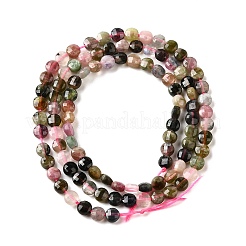 Natural Multicolor Tourmaline Beads Strands&nbsp;G-C179-A4mm-01