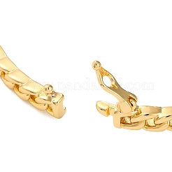 Rectangle Rack Plating Brass Micro Pave Cubic Zirconia Bracelets for Women&nbsp;BJEW-M040-07G