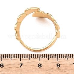 304 Stainless Steel Cuff Open Rings&nbsp;SA-H001-19G