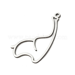 201 Stainless Steel Pendants&nbsp;SA-CBA0460-07P