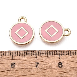 Alloy Enamel Pendants&nbsp;ENAM-Q002-04G-05