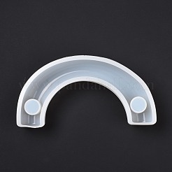 DIY Curved Line C Shape Candlestick Silicone Molds&nbsp;DIY-E040-02