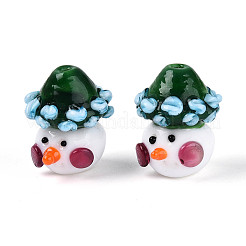 Christmas Handmade Lampwork Beads&nbsp;LAMP-T022-29