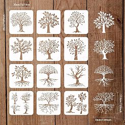PET Hollow out Drawing Painting Stencils Sets for Kids Teen Boys Girls&nbsp;DIY-WH0172-752