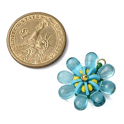 Glass & Polymer Clay Pendants&nbsp;PALLOY-MZ00810-05