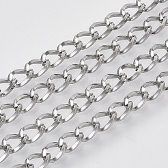 Tarnish Resistant 304 Stainless Steel Curb Chains&nbsp;STAS-R100-17