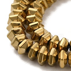 Electroplated Non-Magnetic Synthetic Hematite Beads Strands&nbsp;G-P518-06A