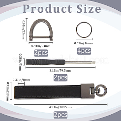Cowhide Leather Keychain&nbsp;FIND-WH20001-72D