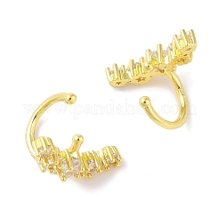 Brass Cuff Earrings&nbsp;EJEW-I305-54G