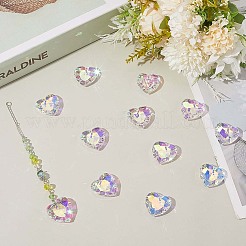 12Pcs Glass Pendants&nbsp;GLAA-SP0001-43