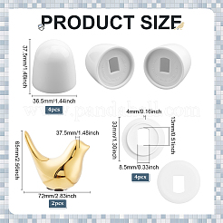 Porcelain Hole Plug&nbsp;FIND-WH0139-748