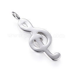 Tarnish Resistant 316 Surgical Stainless Steel Pendants&nbsp;STAS-P112-05P