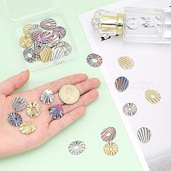 30Pcs 304 Stainless Steel Pendant&nbsp;STAS-CA0001-76