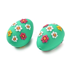 Easter's Day Silicone Beads&nbsp;SIL-S011-01B
