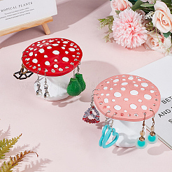 2Pcs 2 Colors Resin Earring Display Stands&nbsp;EDIS-CP0001-01