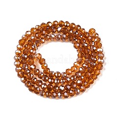 Electroplate Glass Beads Strands&nbsp;EGLA-A044-T3mm-A04