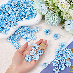 Polyester Rhinestones Flower for Ornament Appliques DIY Wedding&nbsp;FIND-WH20001-76A