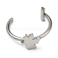 Non-Tarnish 304 Stainless Steel Eyebrow Ring&nbsp;AJEW-H140-02P