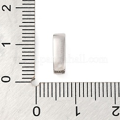 925 Sterling Silver Micro Pave Clear Cubic Zirconia Twister Clasps&nbsp;STER-U005-07P