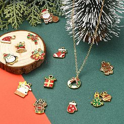 15Pcs 15 Styles 304 Stainless Steel Enamel Pendants&nbsp;STAS-YW0003-41