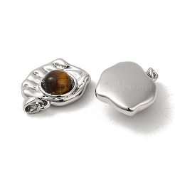 Natural Tiger Eye Pendants&nbsp;KK-M270-42P