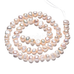 Natural Cultured Freshwater Pearl Beads Strands&nbsp;PEAR-N014-05B