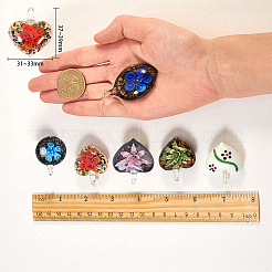 Handmade Lampwork Pendants&nbsp;LAMP-SC0001-01