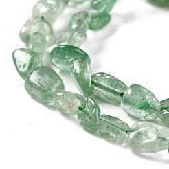 Natural Green Strawberry Quartz Beads Strands&nbsp;G-G018-70