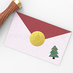 Plastic Self Adhesive Gold Foil Embossed Stickers&nbsp;DIY-WH0211-412
