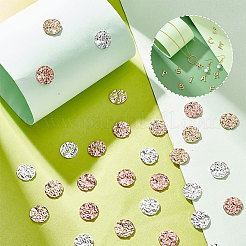 36Pcs 3 Colors Brass Pendants&nbsp;KK-AR0003-22
