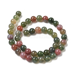 Natural Indian Agate Bead Strands&nbsp;G-J358-02-8mm